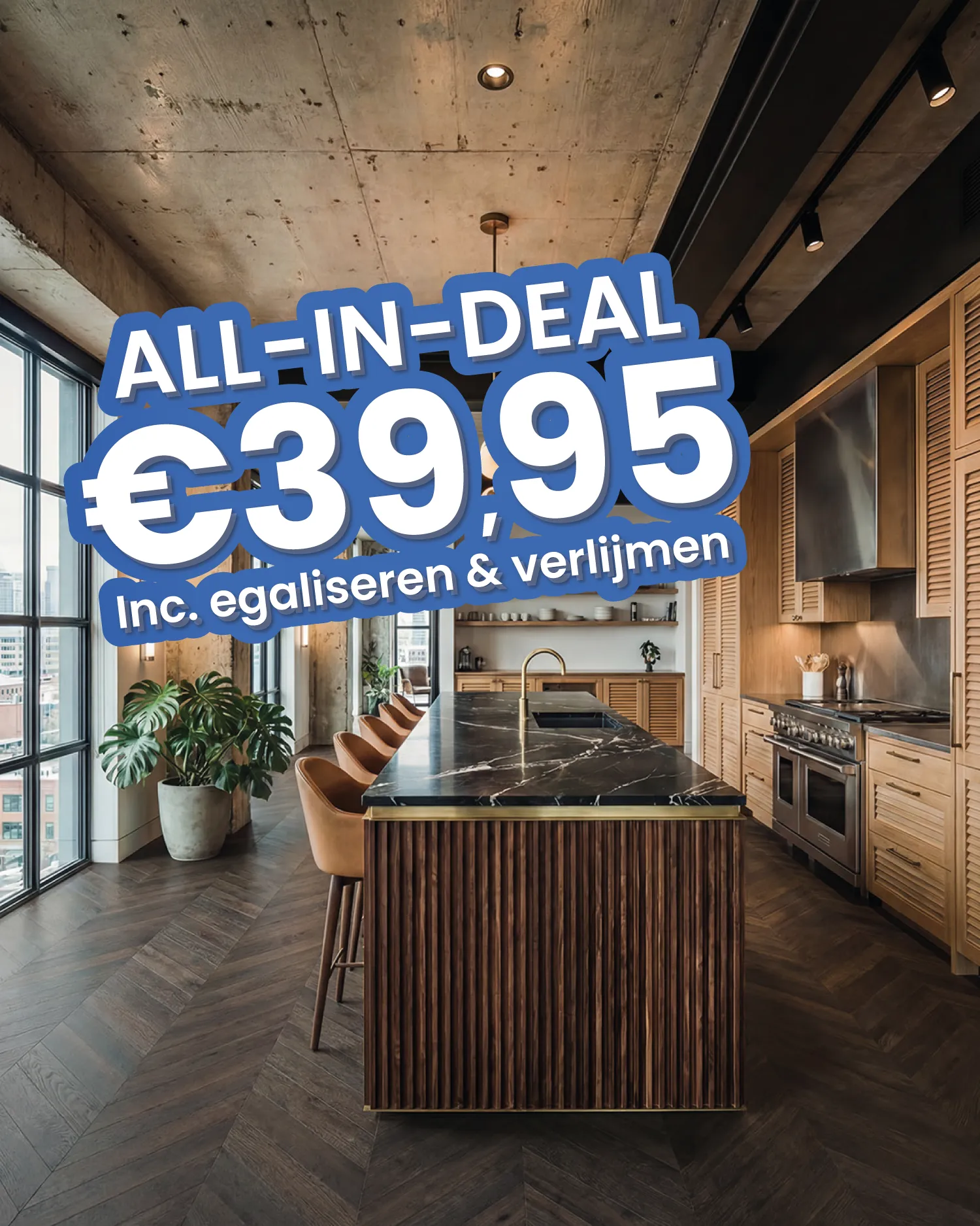 Luxury Floors Hongaarse Punt Purmerende Eik