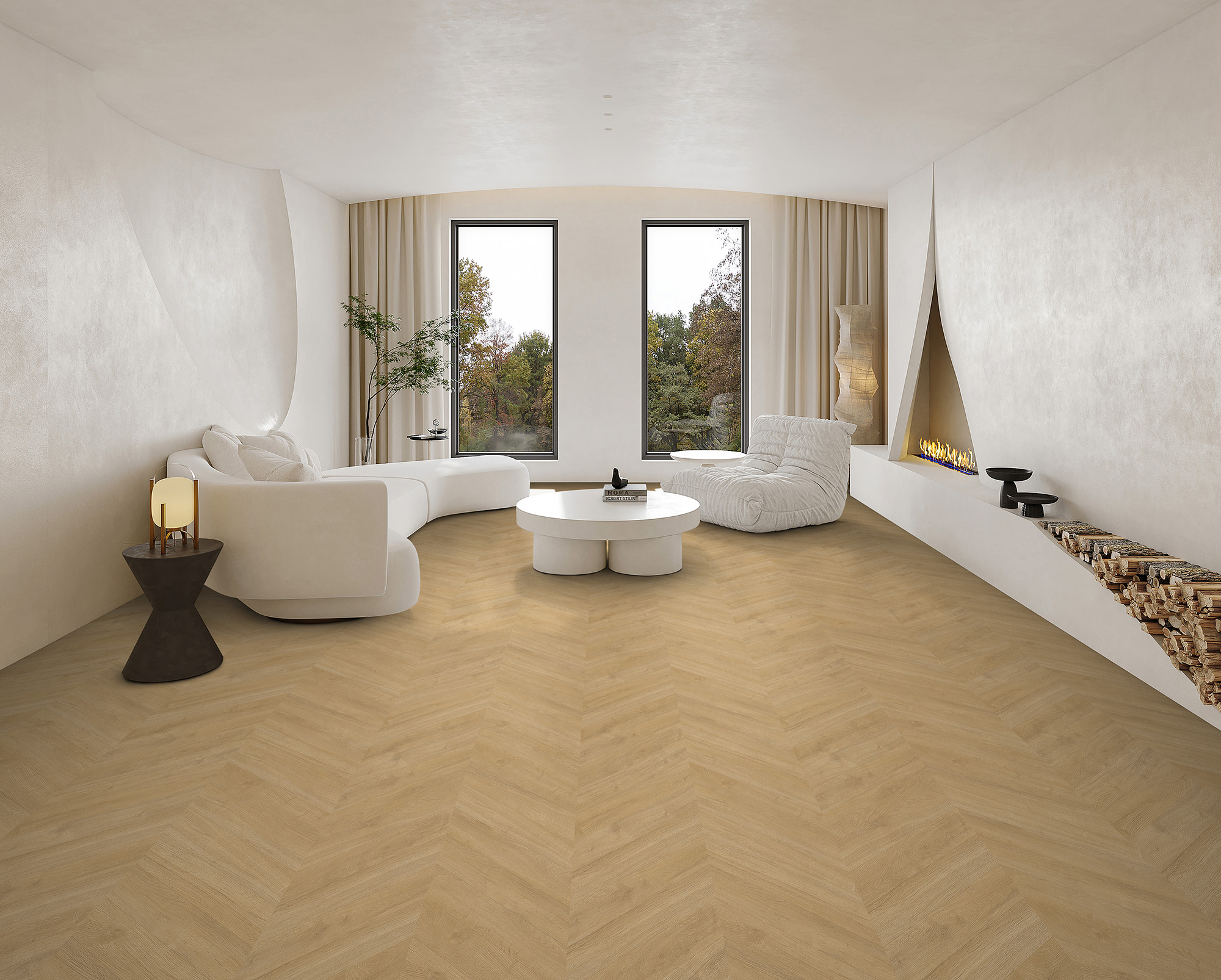 Luxury Floors Hongaarse Punt XL Lerdamme Eik