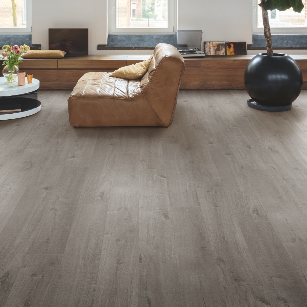 Quick-Step Pulse Click Plus Katoen Eik Cosy Grijs PUCP40202