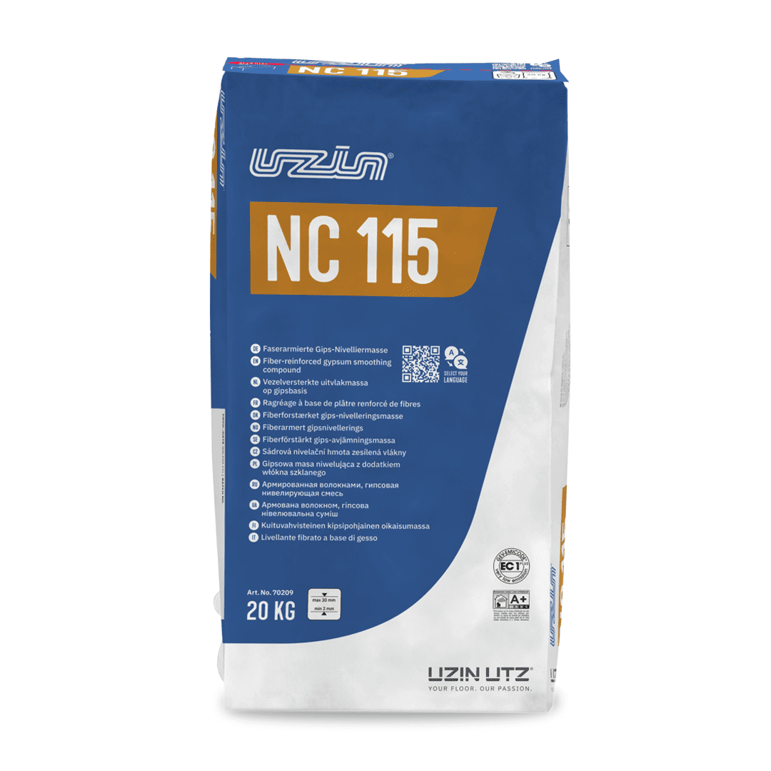 Uzin NC 115 Vezelversterkte gipsegalisatie 20kg 