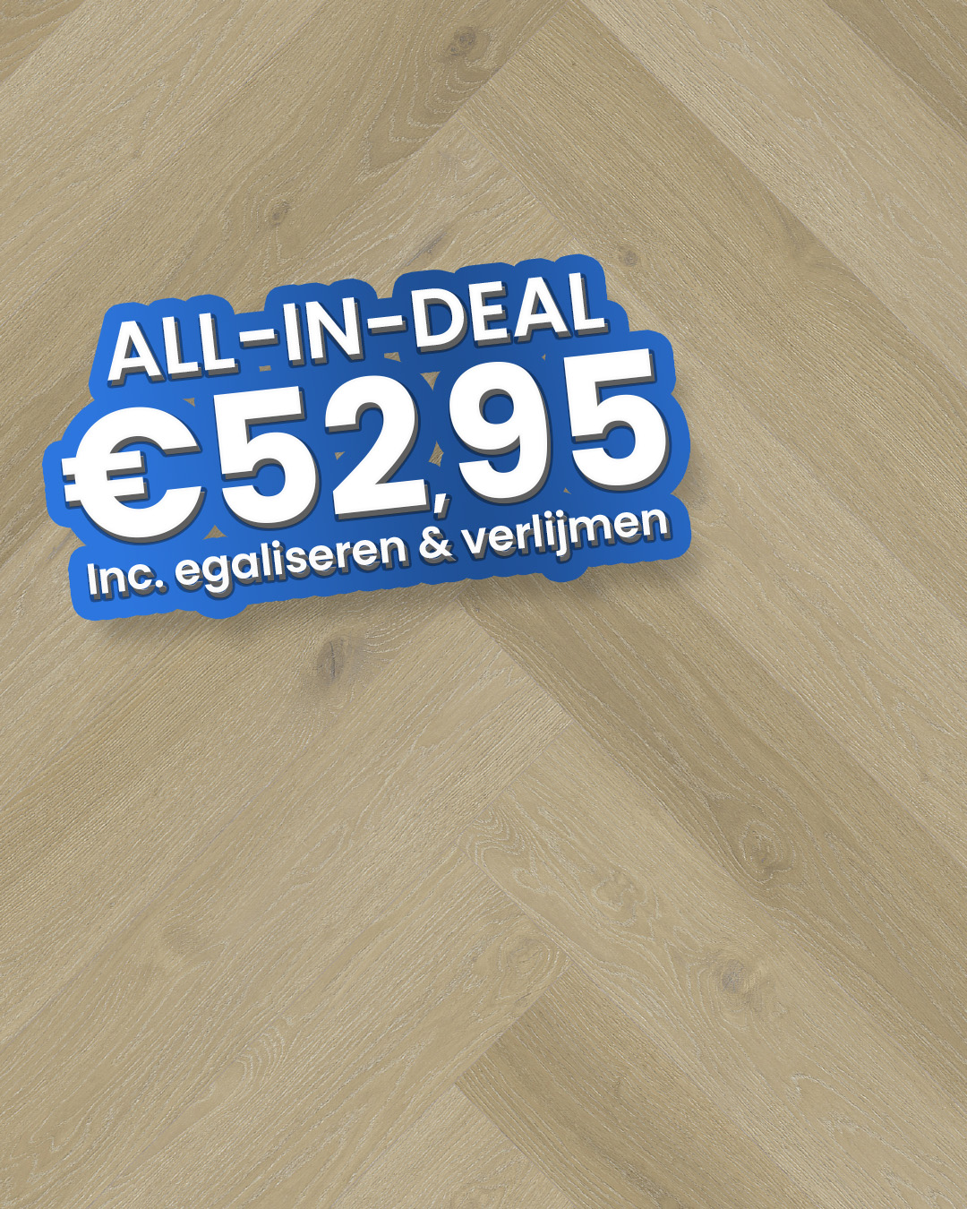Luxury Floors Visgraat XL Albury Oak 4180HE Plak PVC