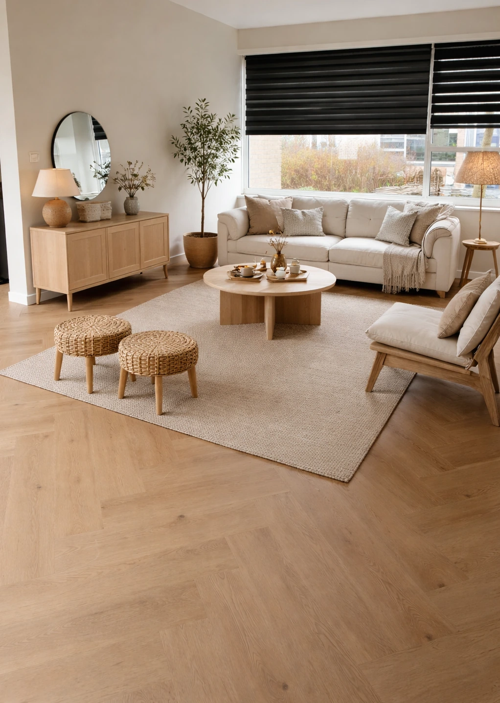 Luxury Floors Visgraat XL Wagga Oak 4175HE Plak PVC