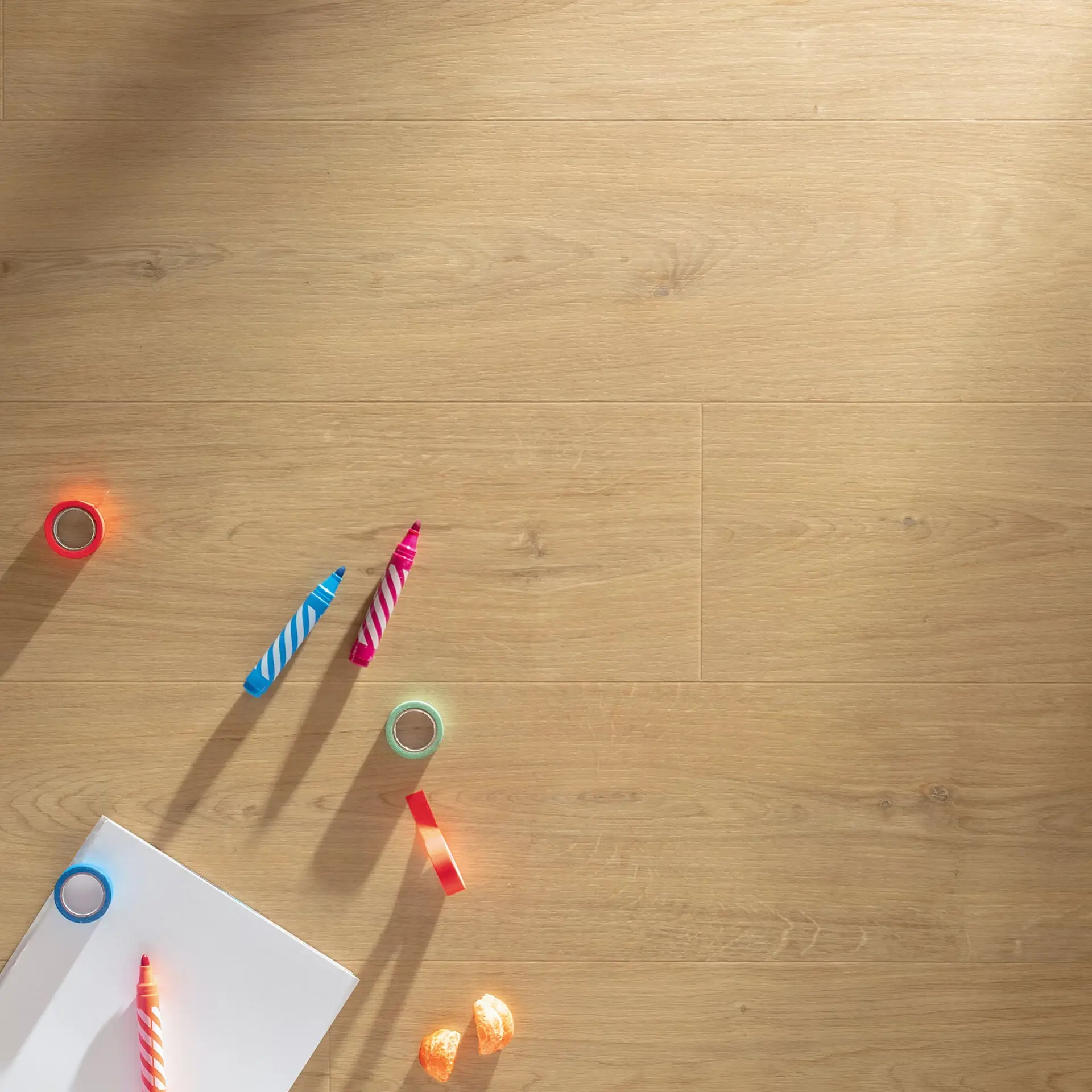 Floorify Lange Plank Croissant FG007 Plak PVC