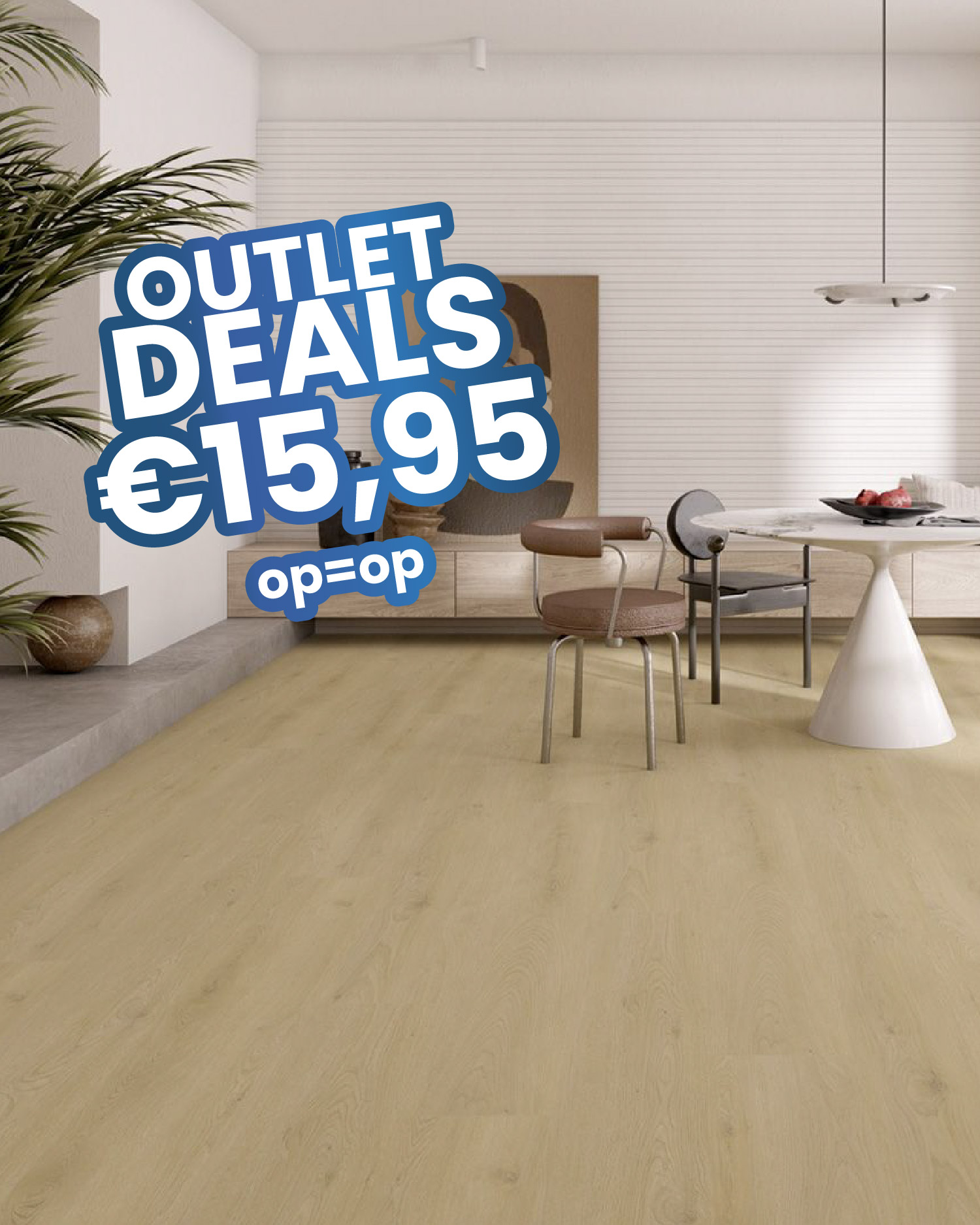 Luxury Floors Plank XL Niekerke Eik 3001