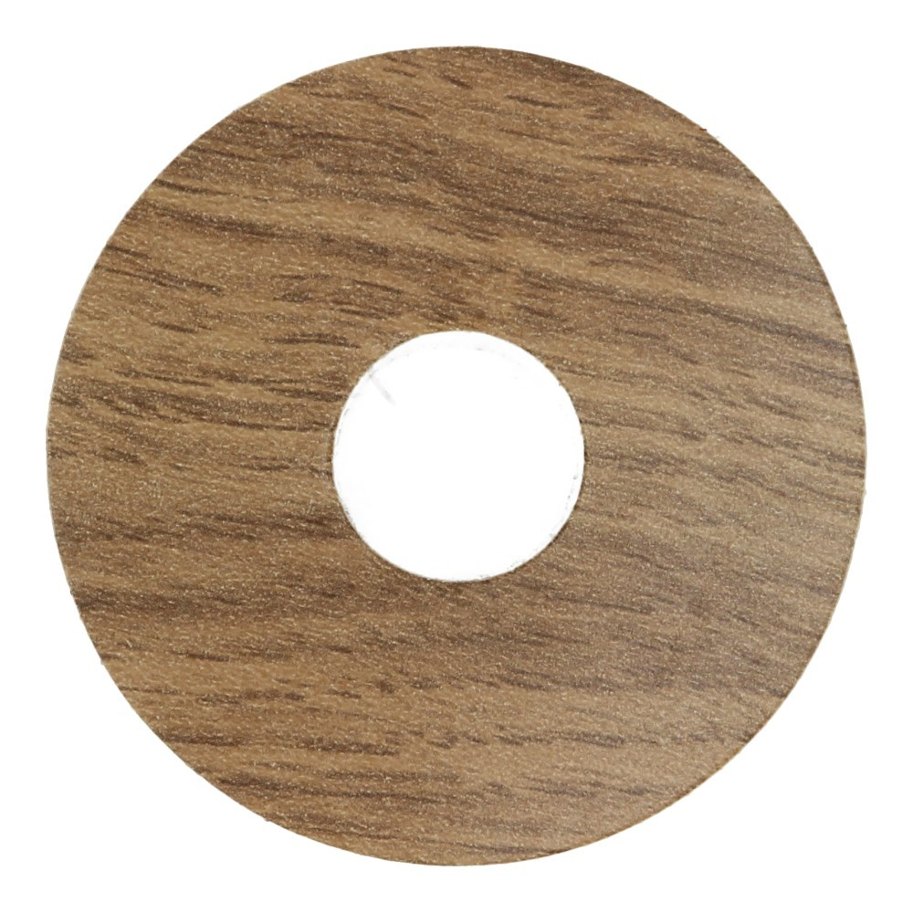 Rozet 17mm Eiken Natuur Geolied (10 st.) 24055