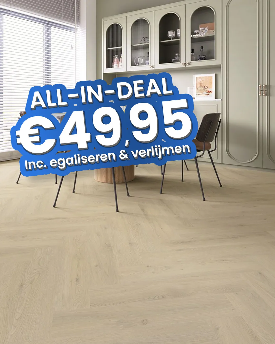 Luxury Floors Visgraat XL Vlissinghe Eik 1004 