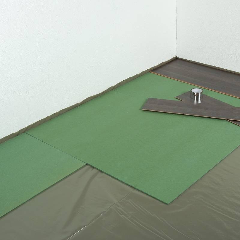 PPC Groene ondervloerplaat 7mm