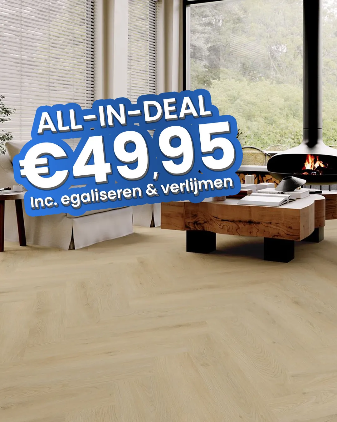 Luxury Floors Visgraat XL Niekerke Eik 1001