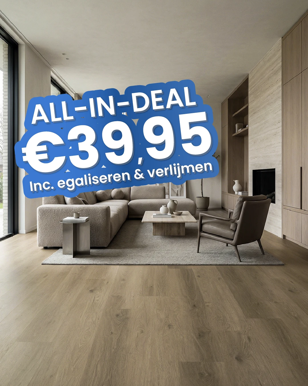 Luxury Floors Plank XL Albury Oak 4180E Plak PVC