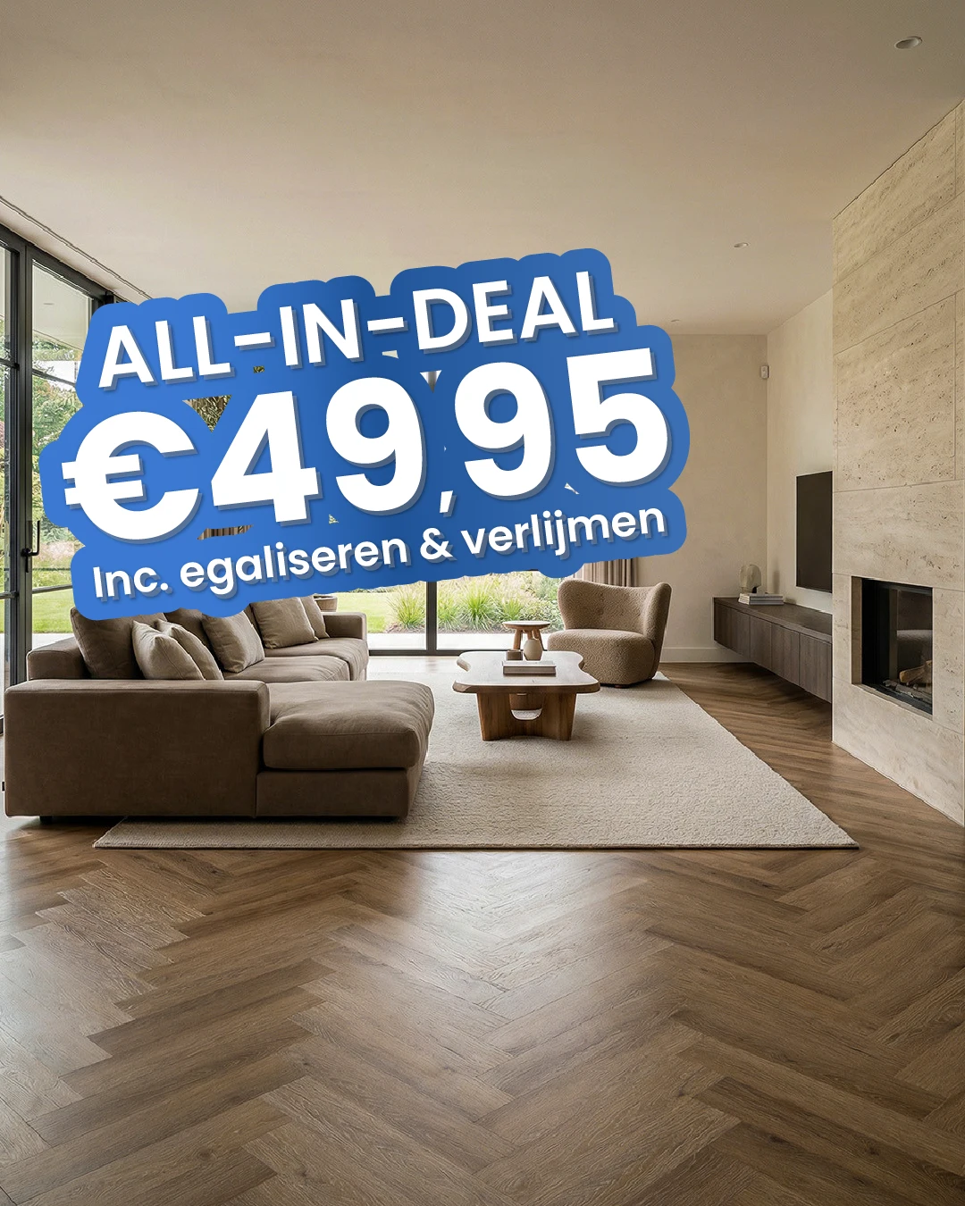 Luxury Floors Visgraat XL Maitland Oak 4181HE Plak PVC