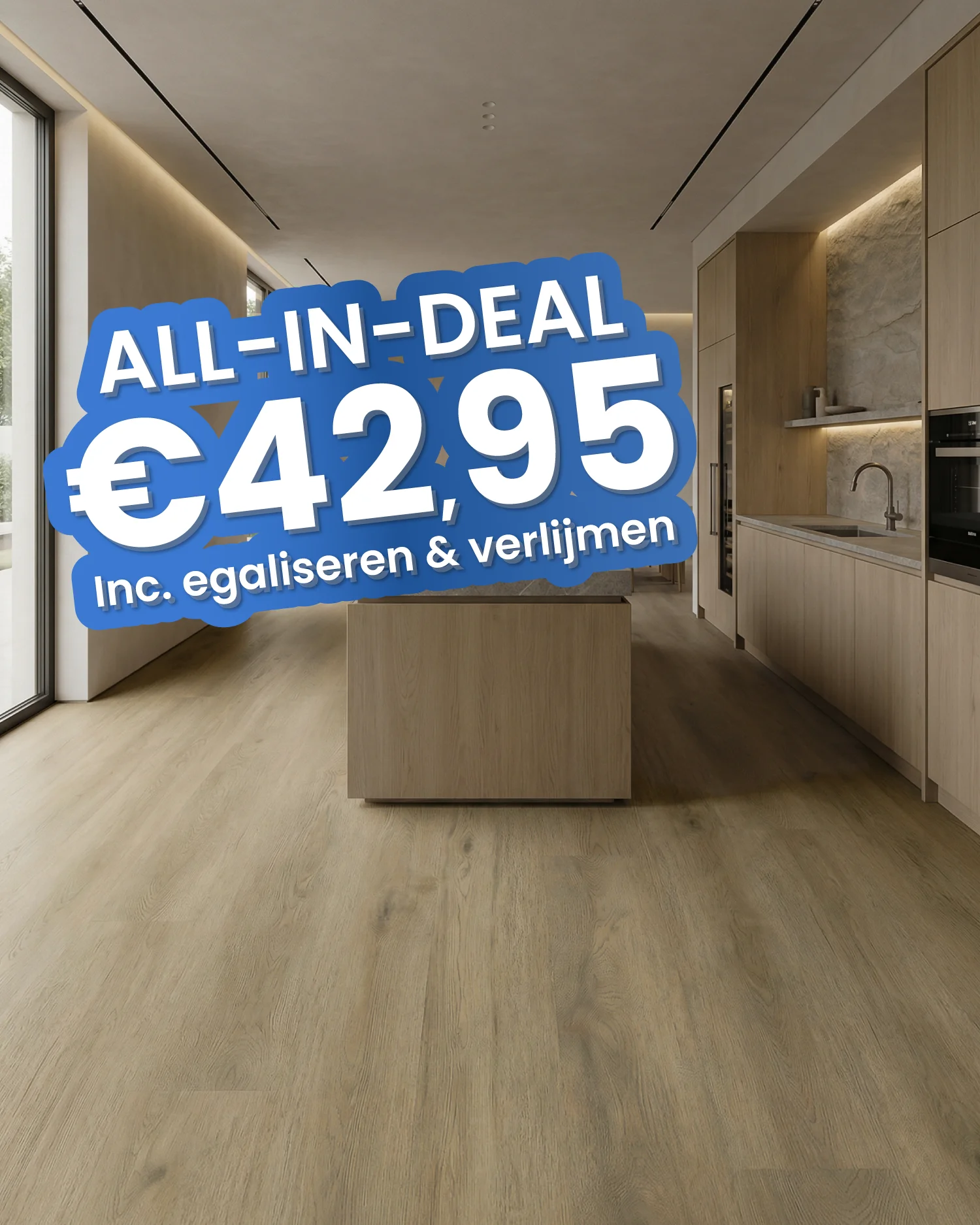 Luxury Floors Plank XL Hervey Bay Oak 4164E Plak PVC