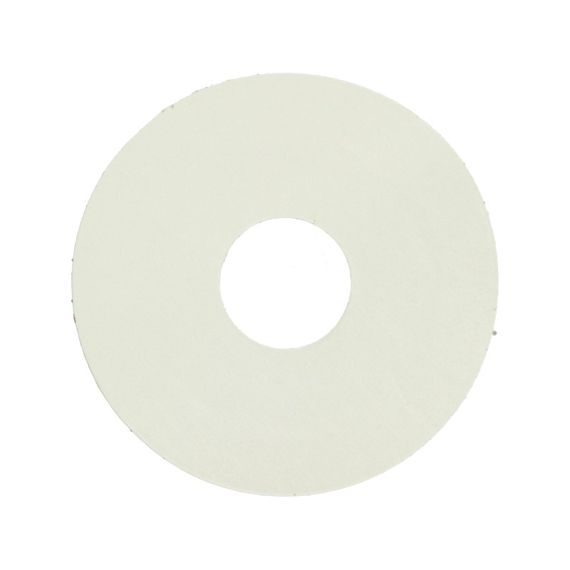 Rozet 17mm Wit RAL 9001 (10 st.) 24249