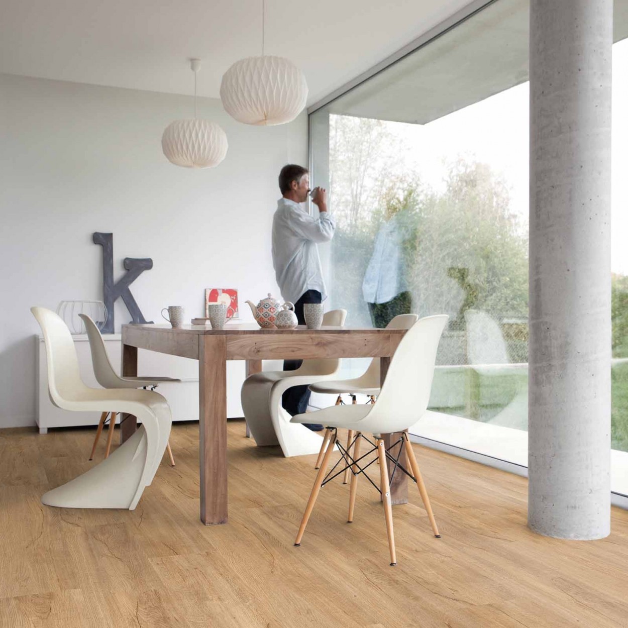 Gerflor Creation 55 Swiss 0796 Oak Golden 