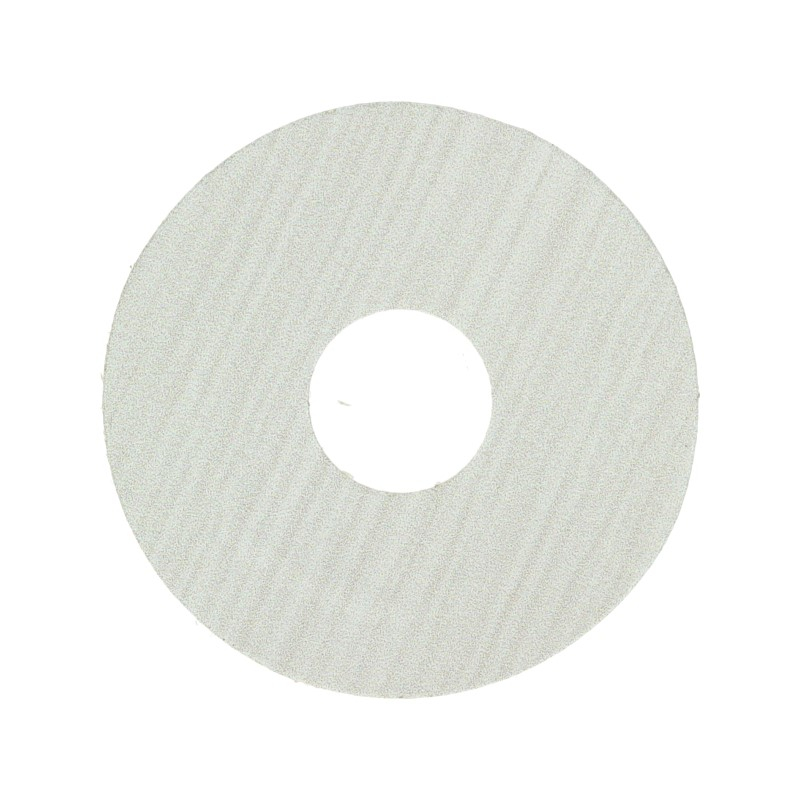 Rozet 17mm Eiken Katoenwit (10 st.) 24178