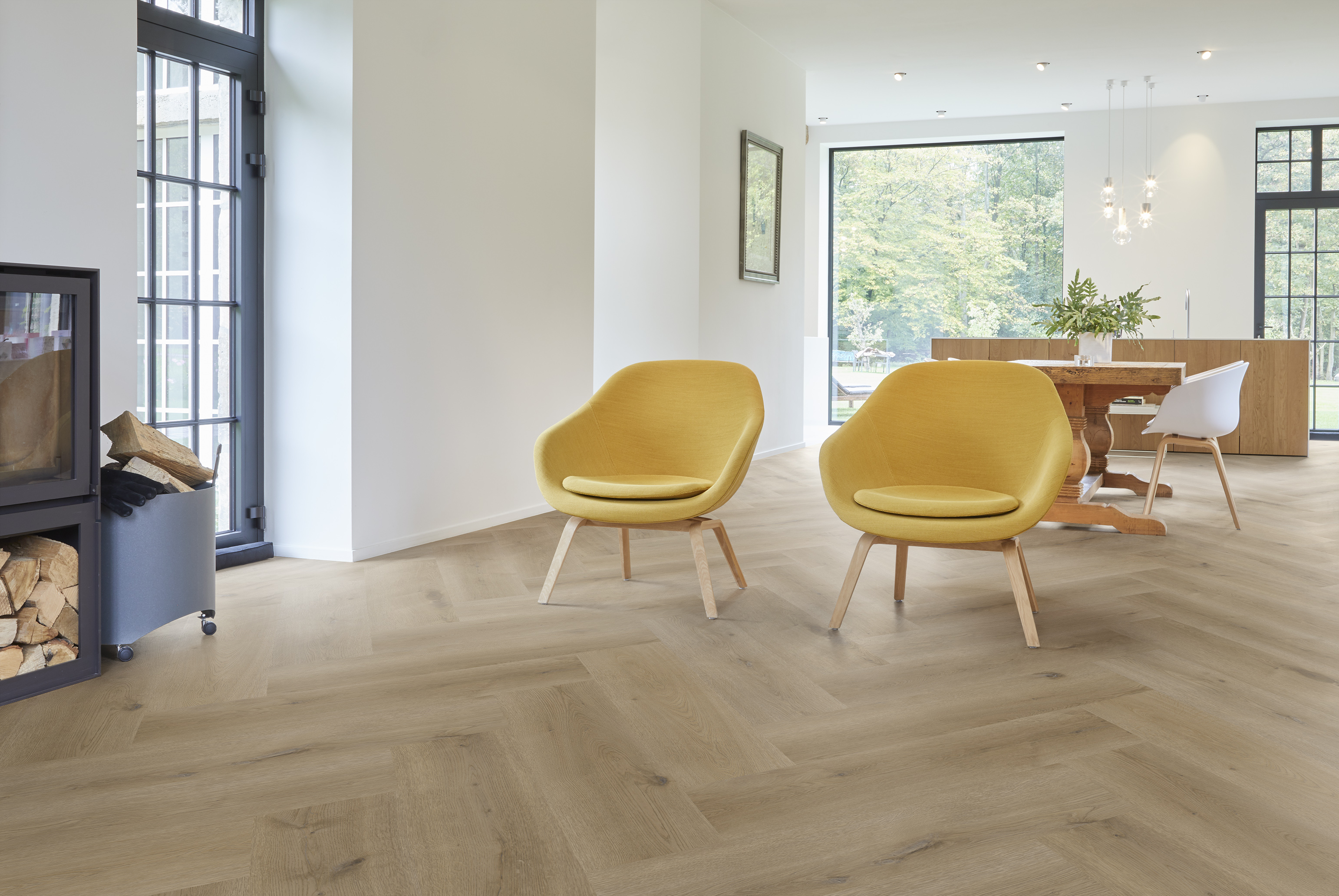 COREtec Essentials Herringbone Series Texas Oak H54