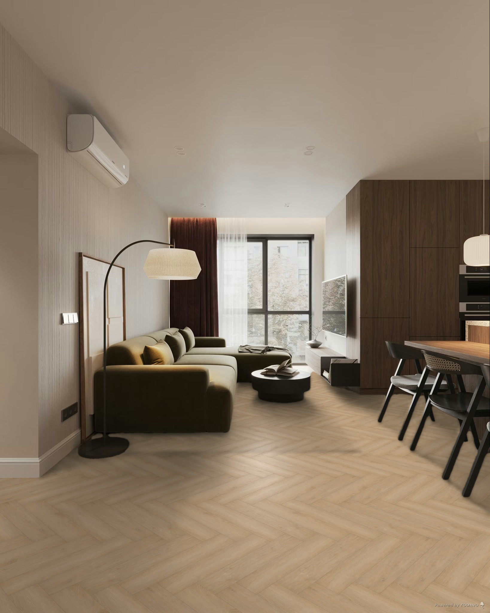 Interieurontwerp, Verdieping, Vloeren, Lamp, Woonkamer
