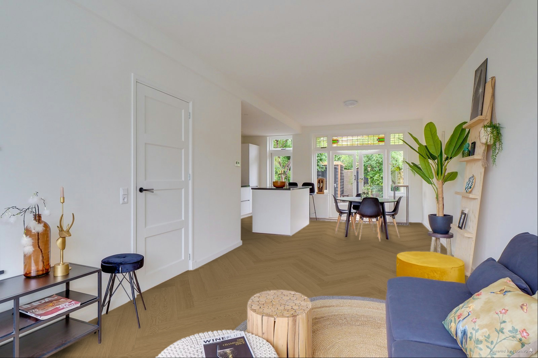 Woondecoratie, Verdieping, Woonkamer, Boek, Plant