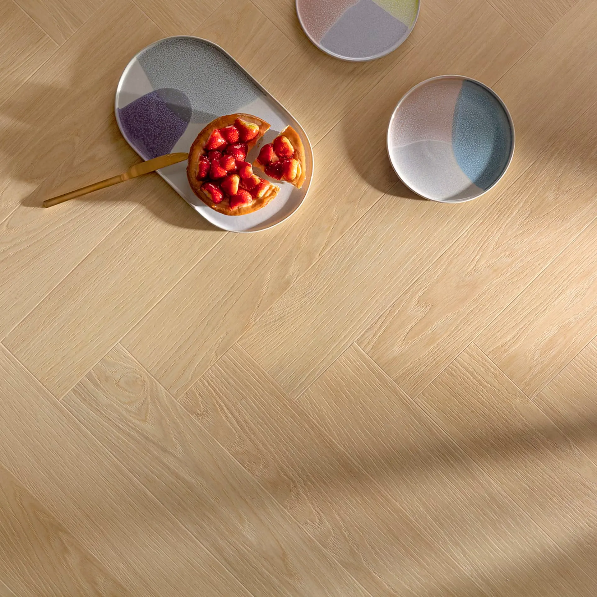 Floorify Visgraat Uni F301 Floorify Klik PVC