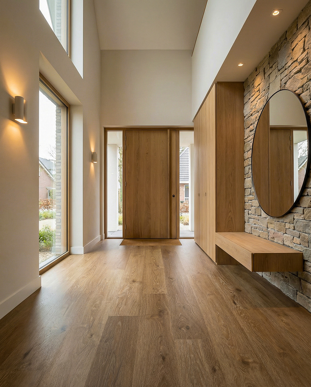 Interieurontwerp, Verdieping, Hout, Vloeren, Hardhout