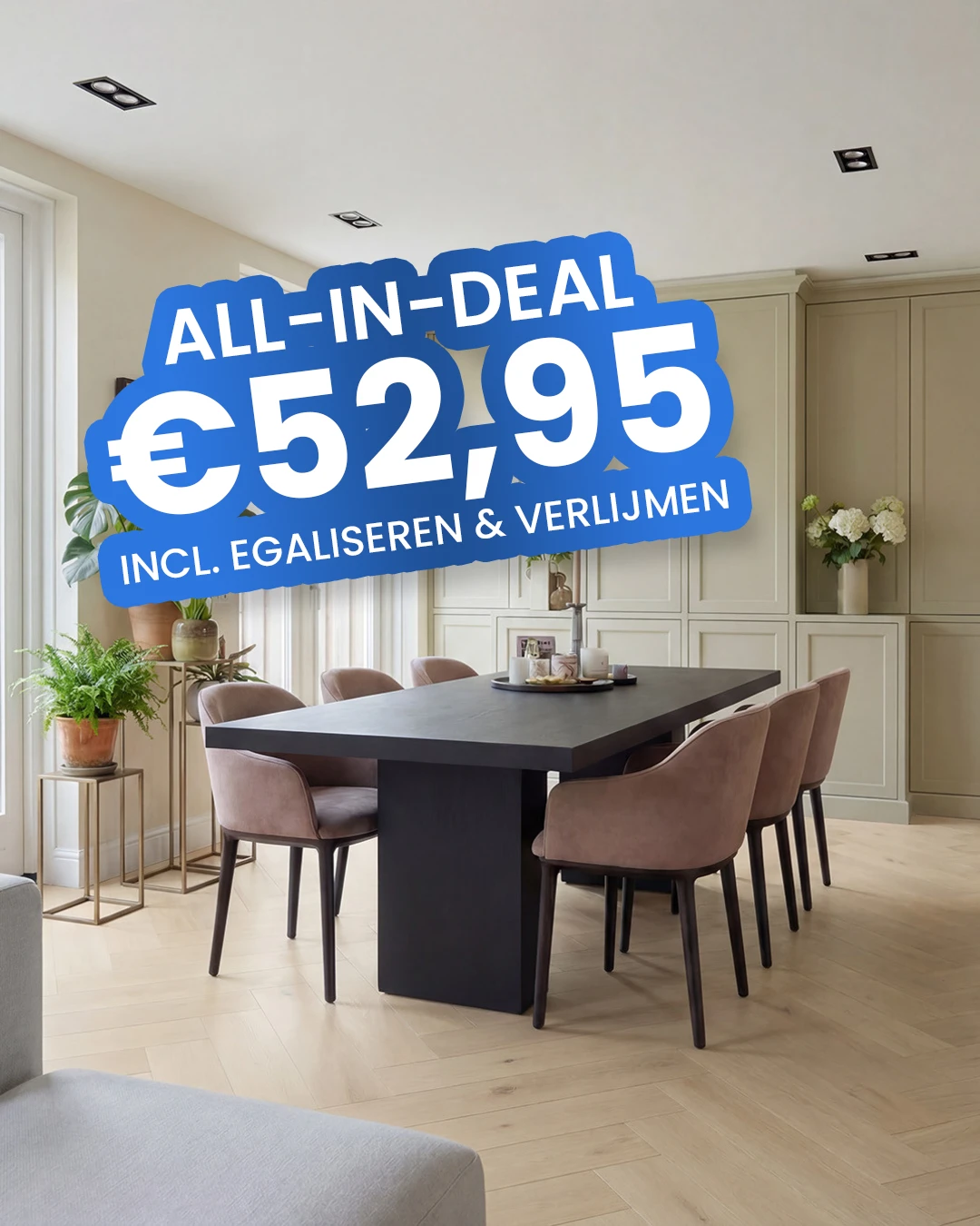 Luxury Floors Visgraat XL Modern Licht Eiken 2101