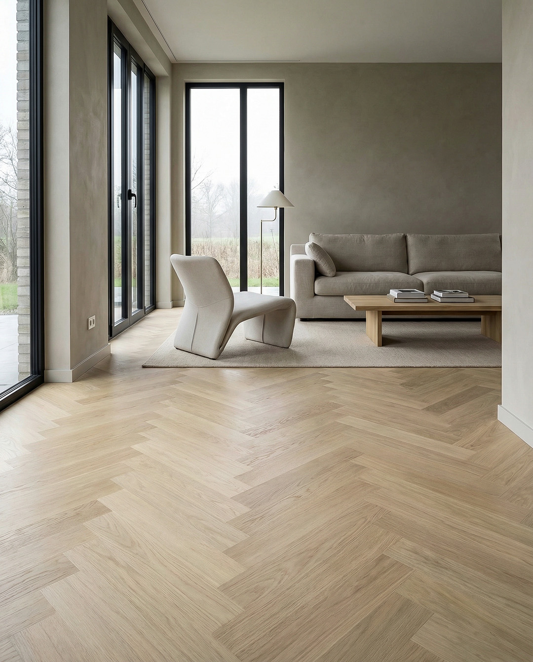 houten vloer, parkeervloer, interieur, bank, zitgedeelte