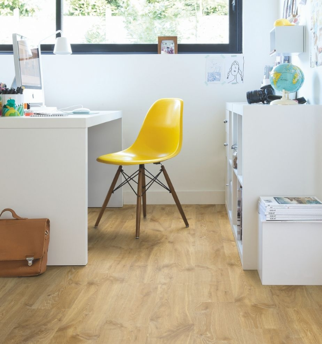 bureau, tafel, bureau stoel, geel stoel, kantoor