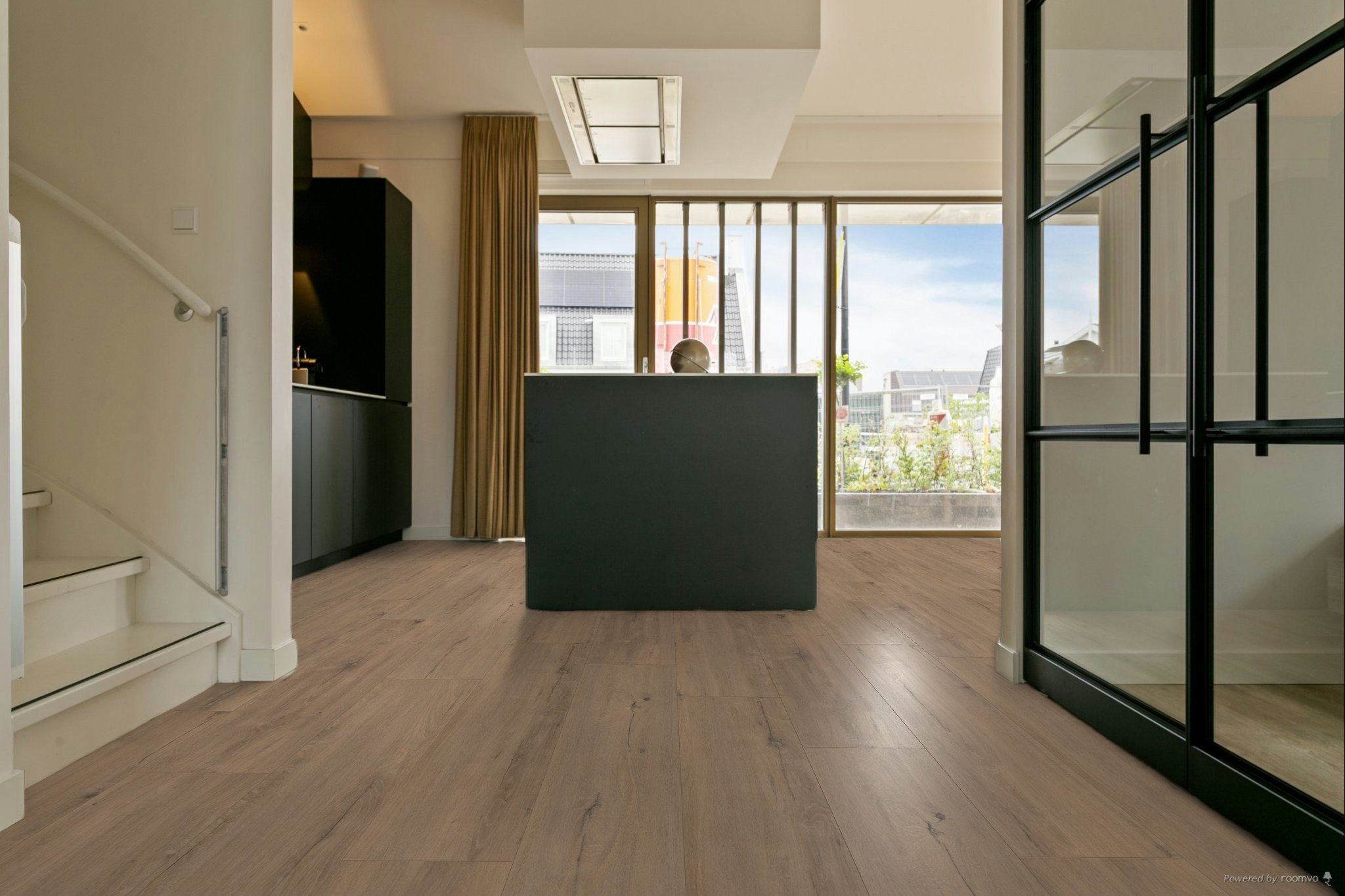 Verdieping, Interieurontwerp, Vloeren, Deur, Hout