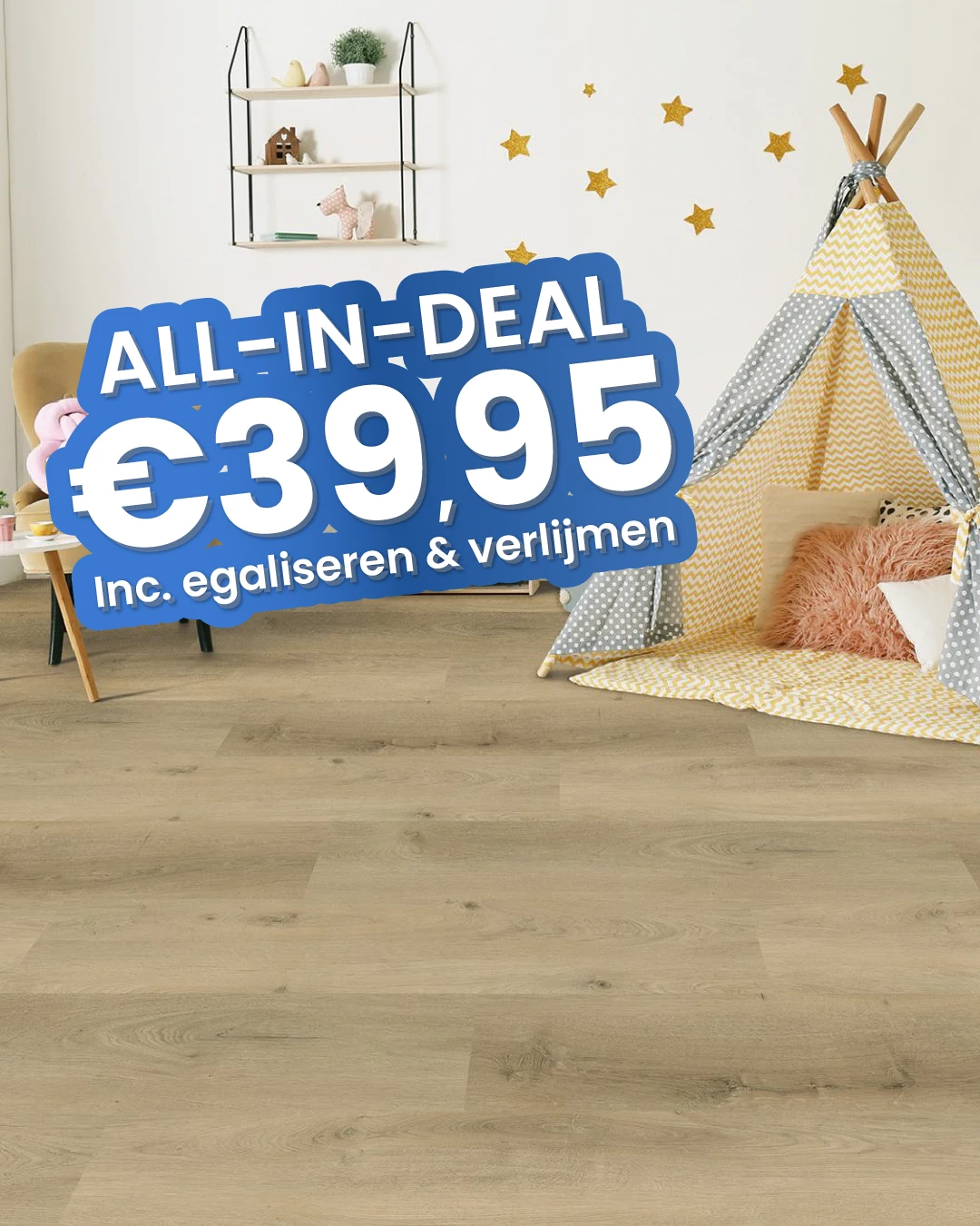 Luxury Floors Plank XL Vechele Eik