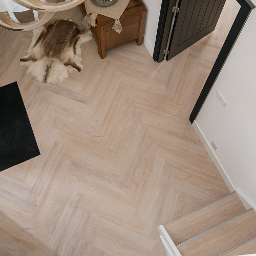 vloeren, houten vloer, visgraat patroon, laminaat, interieur