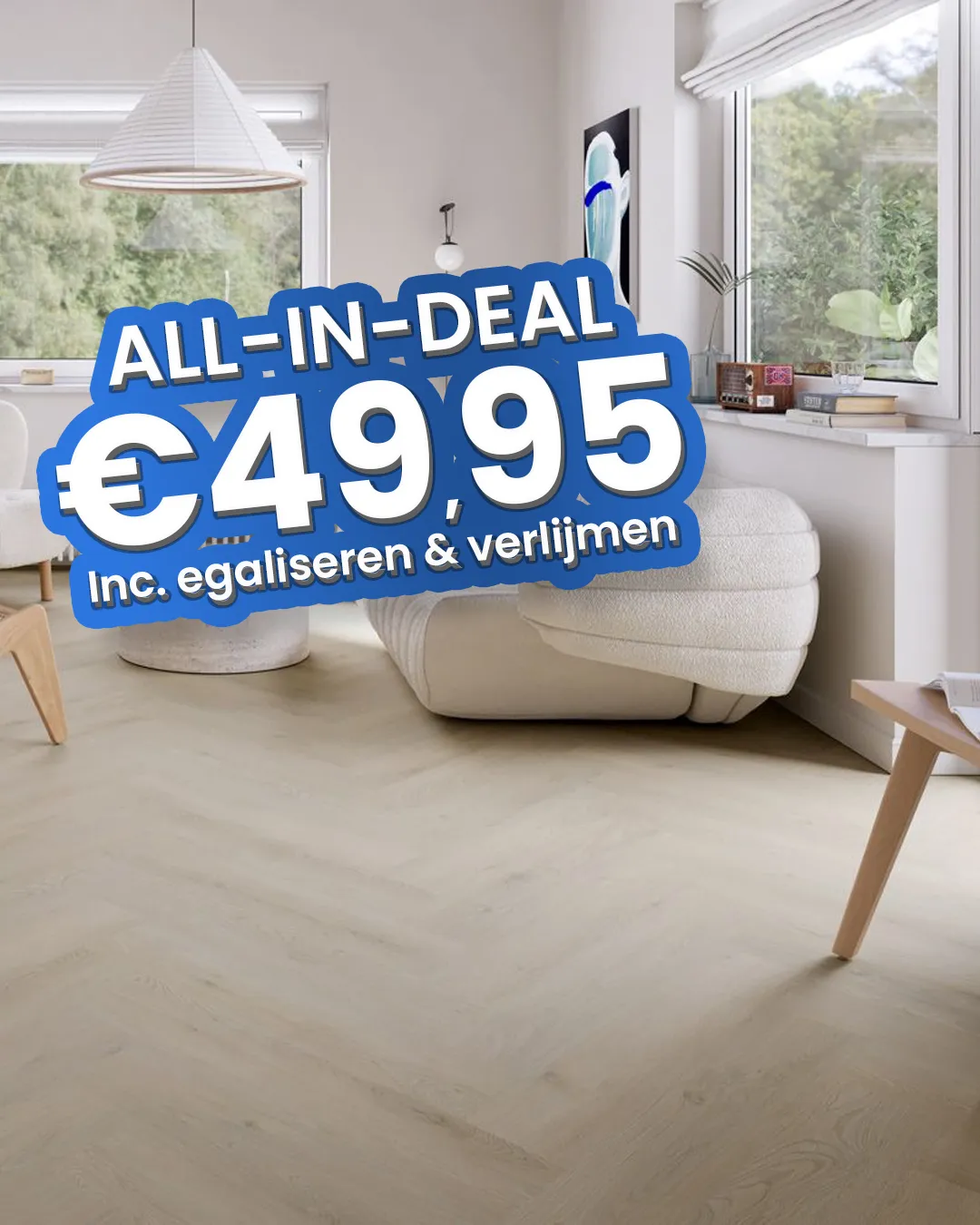 Luxury Floors Visgraat XL Gous Eik 1003