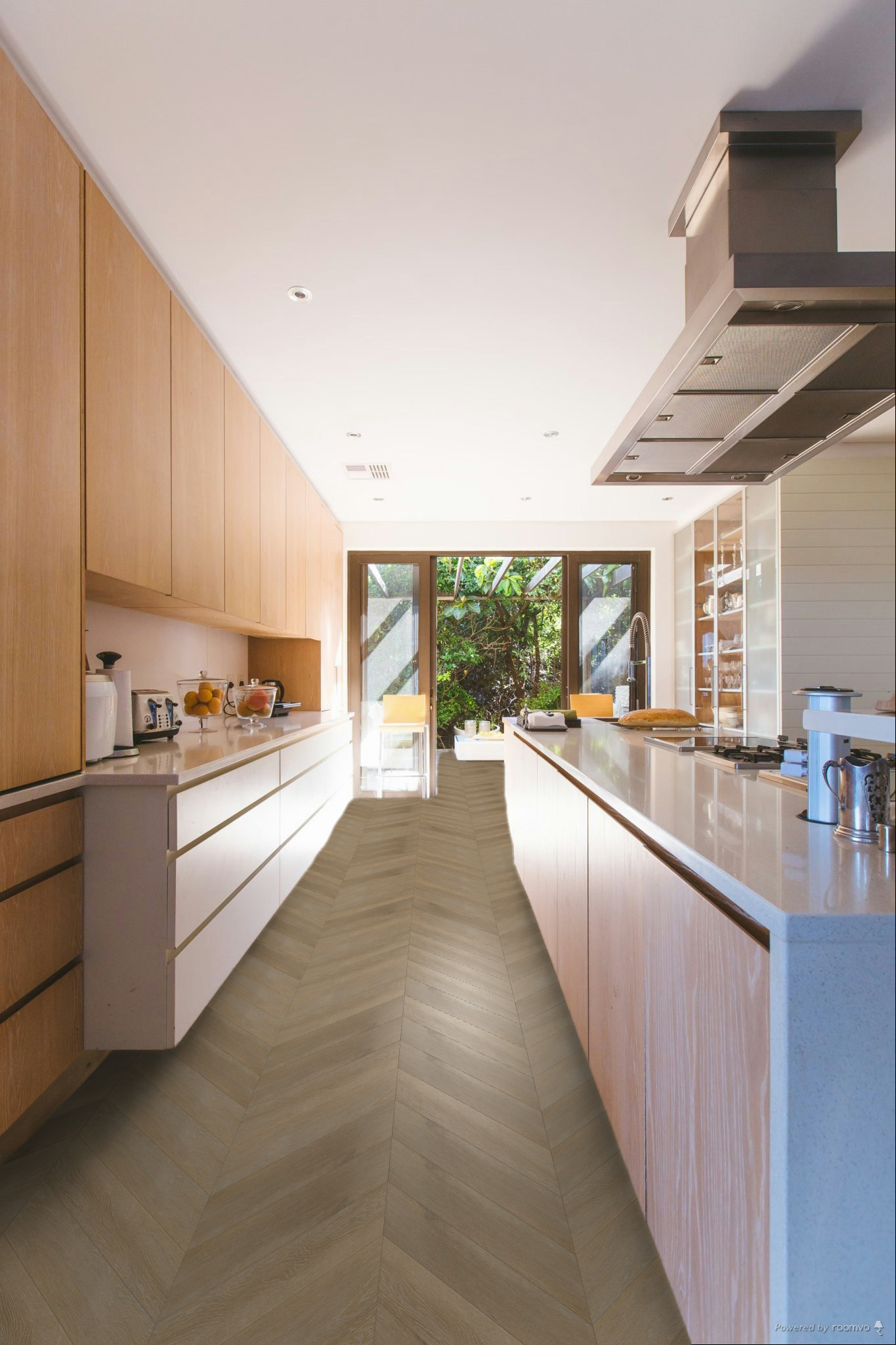 Interieurontwerp, Verdieping, Vloeren, Keuken, Hout
