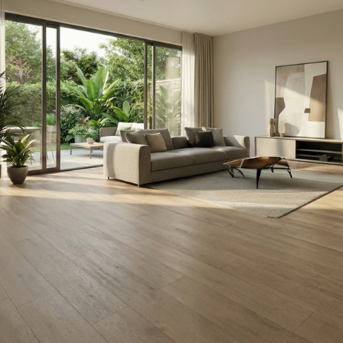 woonkamer, bank, salonplafond, vloer, planten