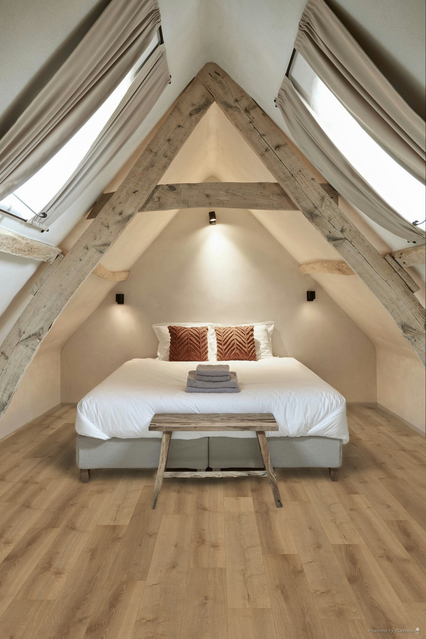 Binnen, Zolder, Interieurontwerp, Hout, Hardhout