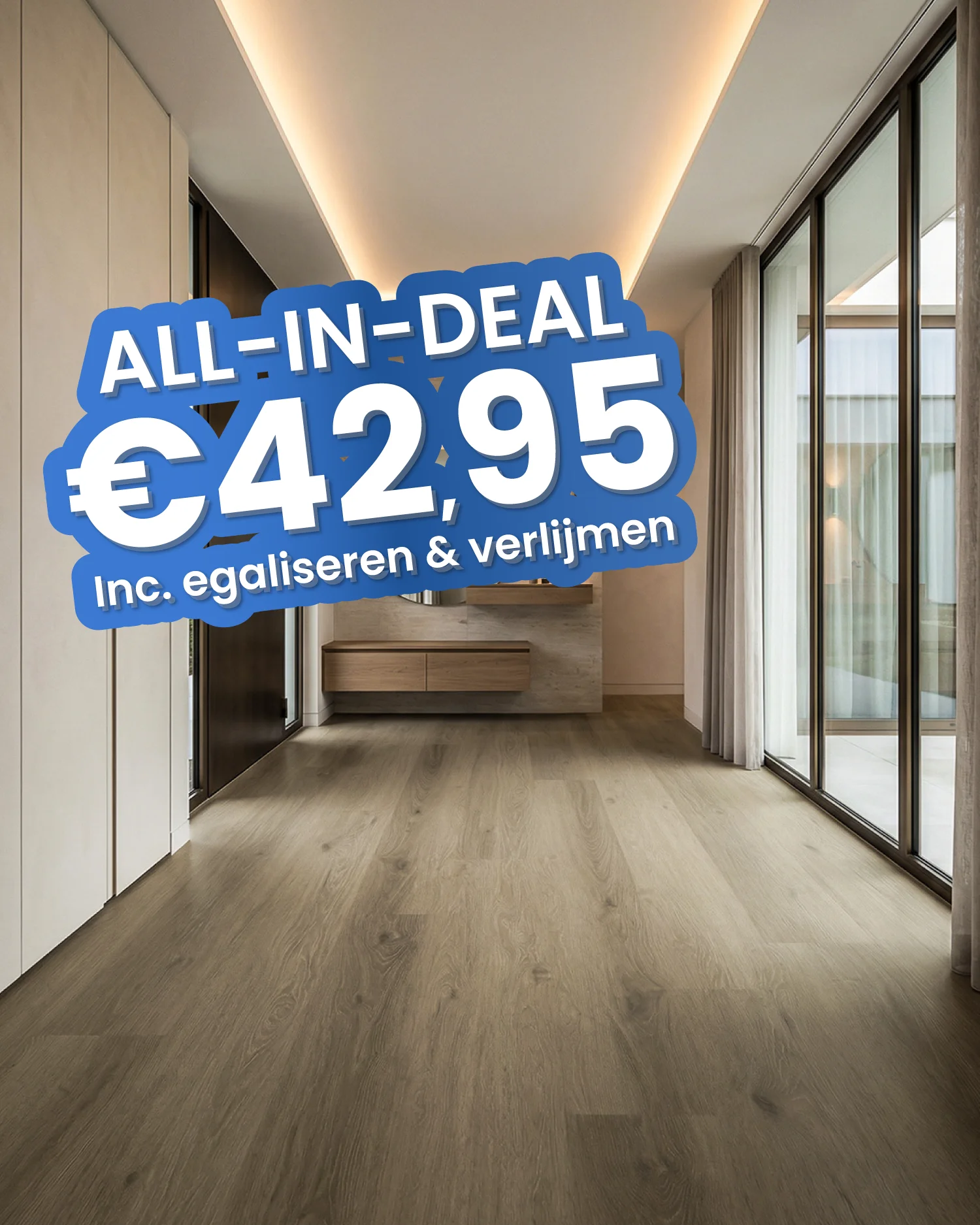 Luxury Floors Plank XL Albury Oak 4180E Plak PVC