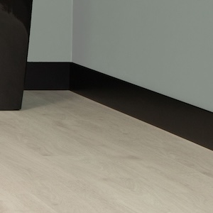 Hoge MDF Plint Zwart