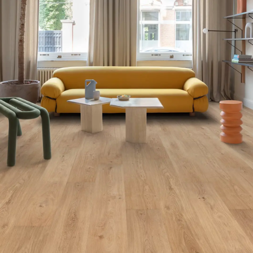 sofa, gele bank, living room, vloerkleur, vloerdelen