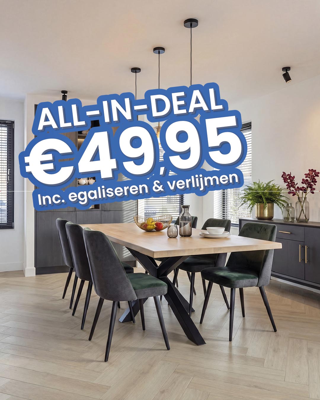 eethoek, tafel, houten tafel, eetkamerstoel, modern interieur