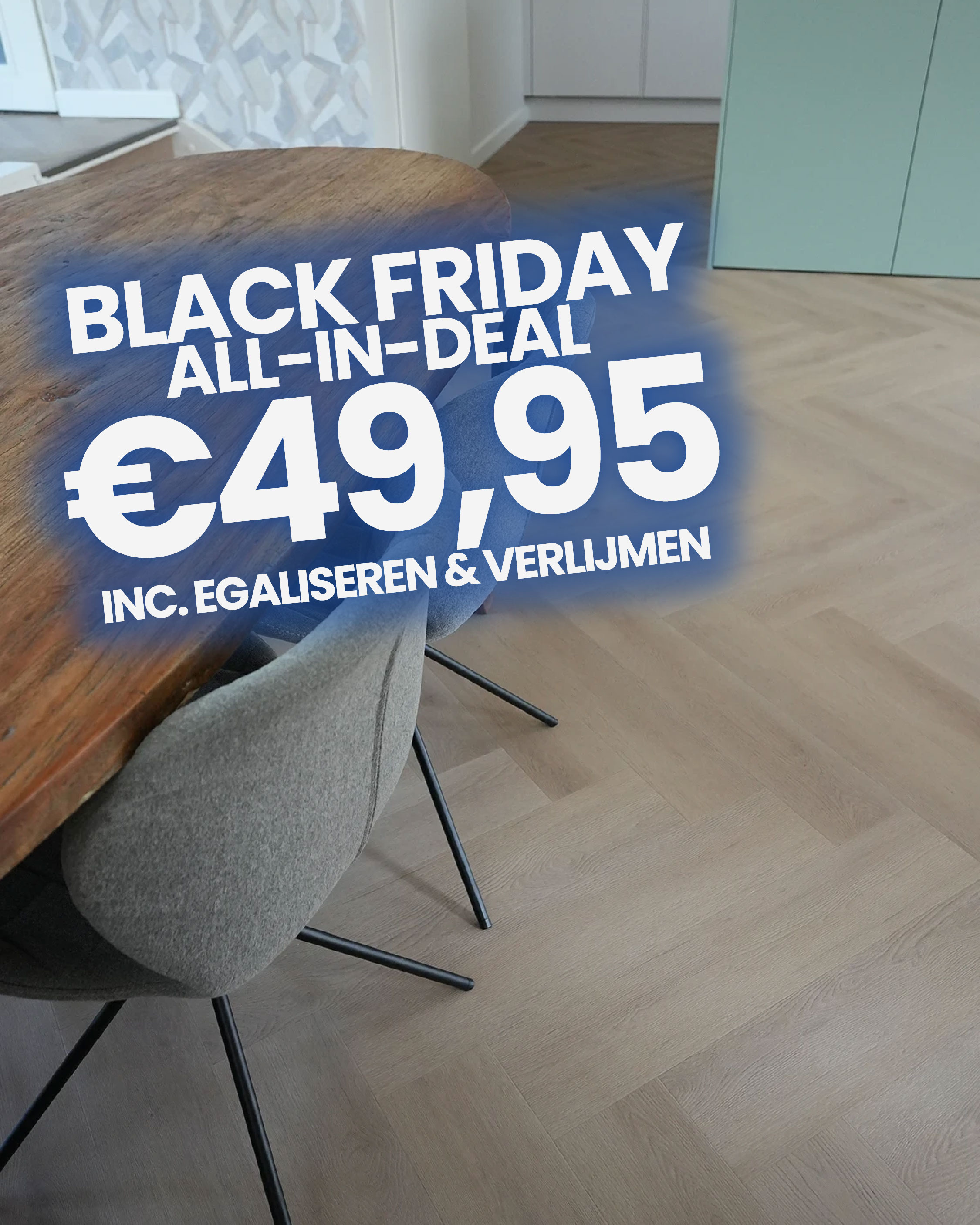 Luxury Floors Visgraat XL Rockhempton Oak 4163HE Plak PVC