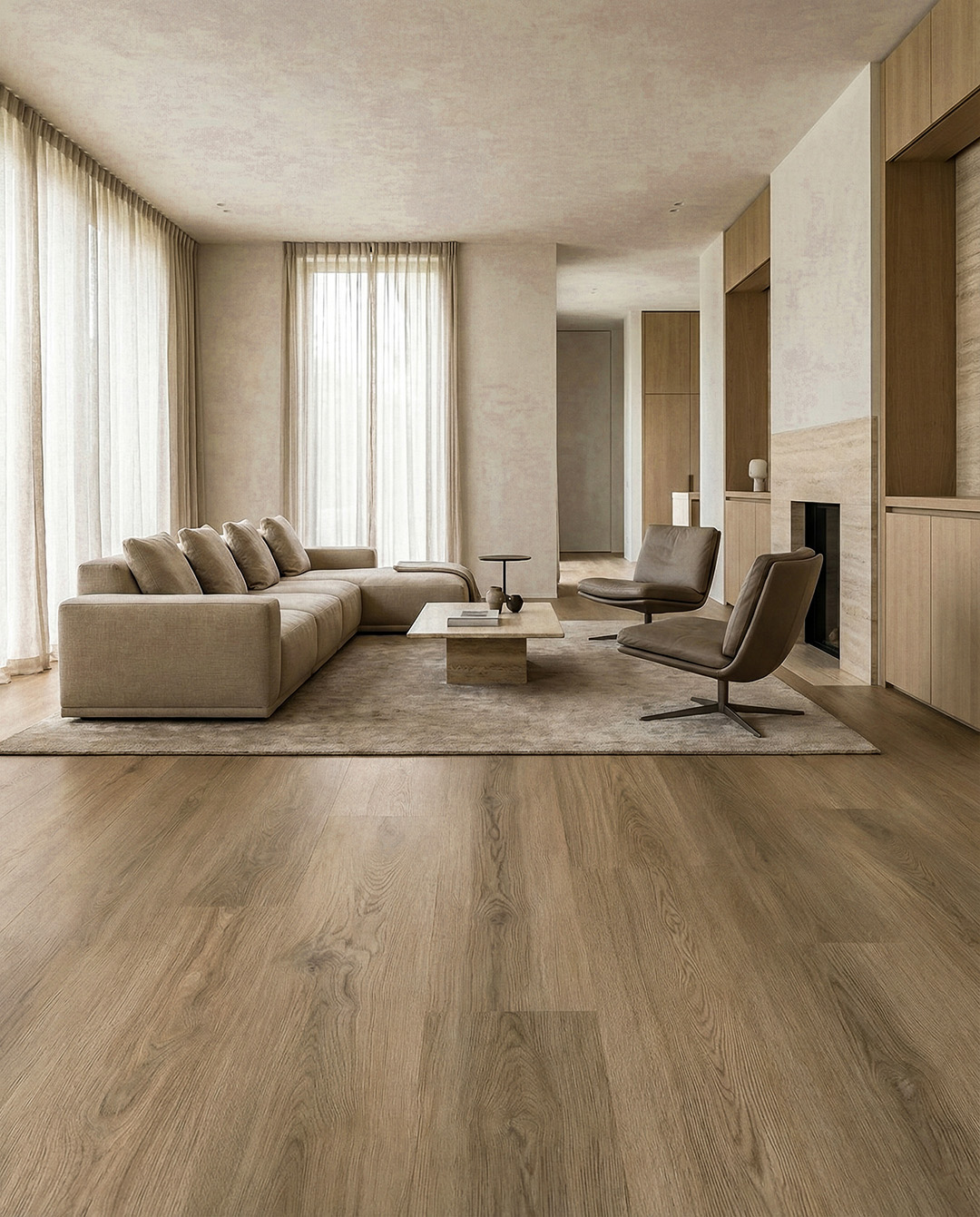 Verdieping, Vloeren, Interieurontwerp, Hout, Woonkamer