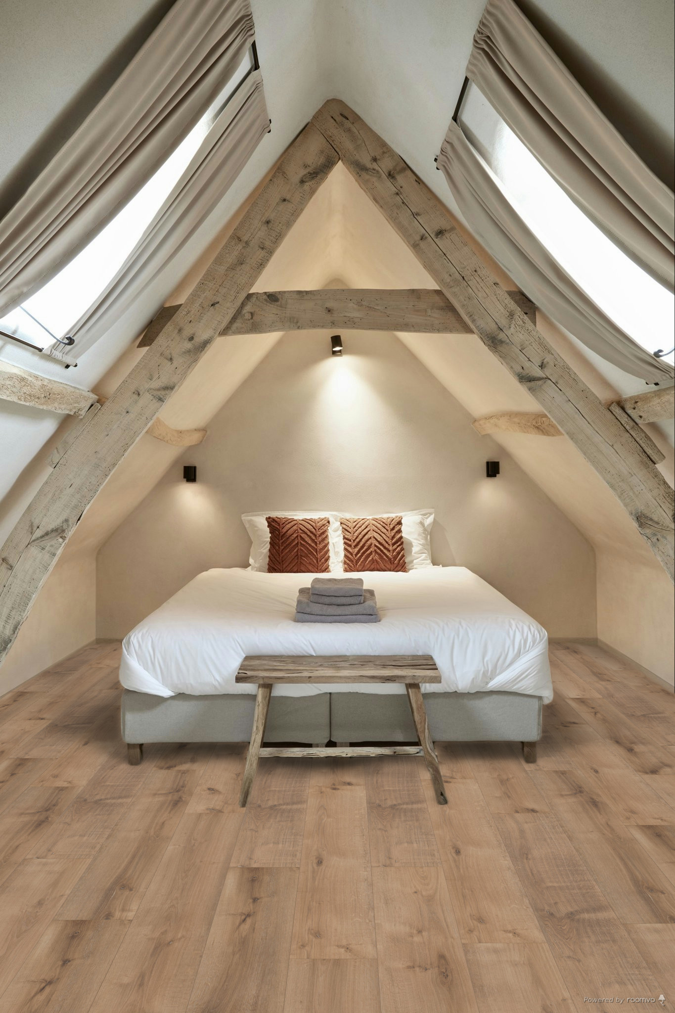 Hoomline Royal XL V2 4930 Monviso Binnen, Zolder, Interieurontwerp, Hout, Hardhout