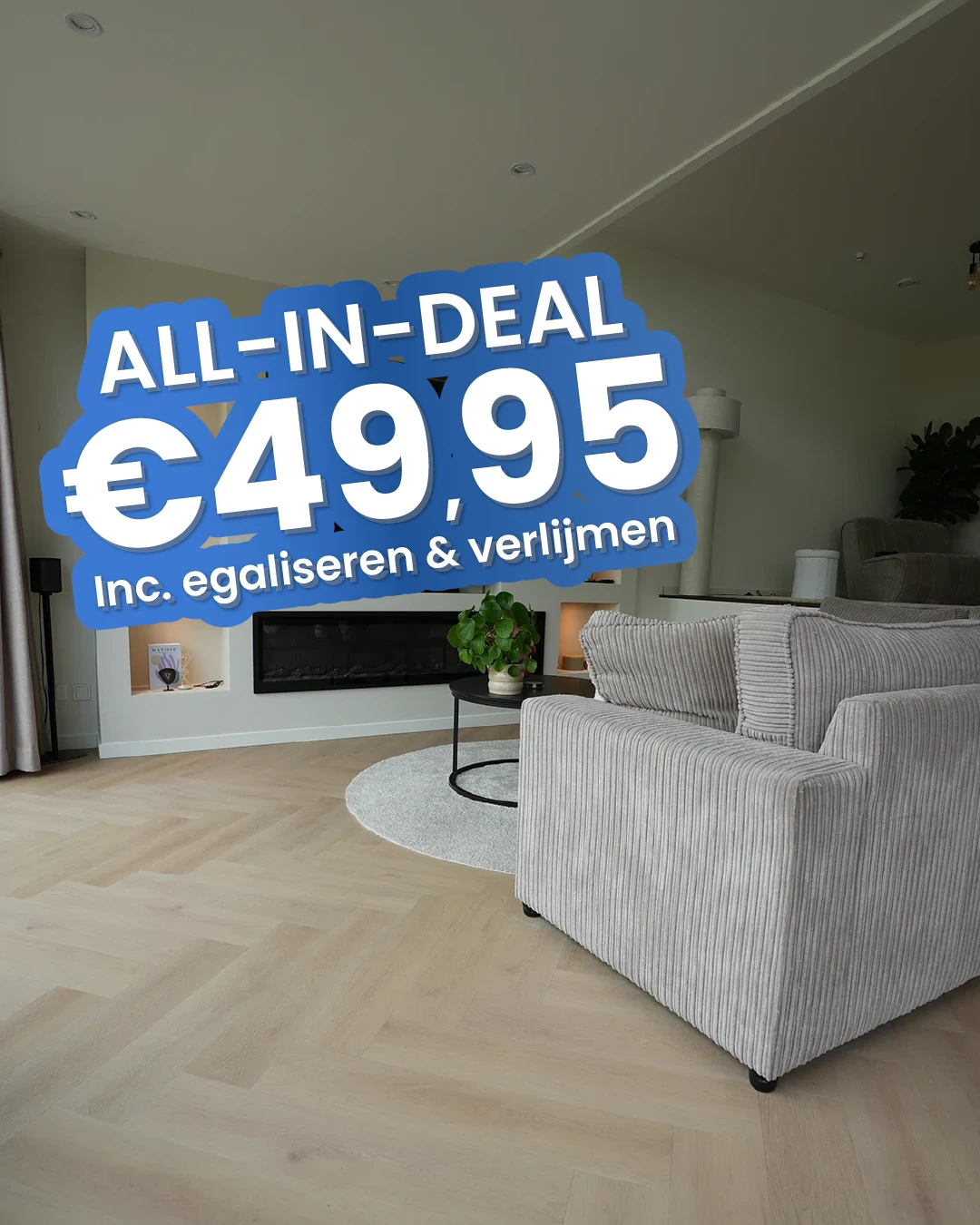 Luxury Floors Visgraat XL Hervey Bay Oak 4164HE Plak PVC