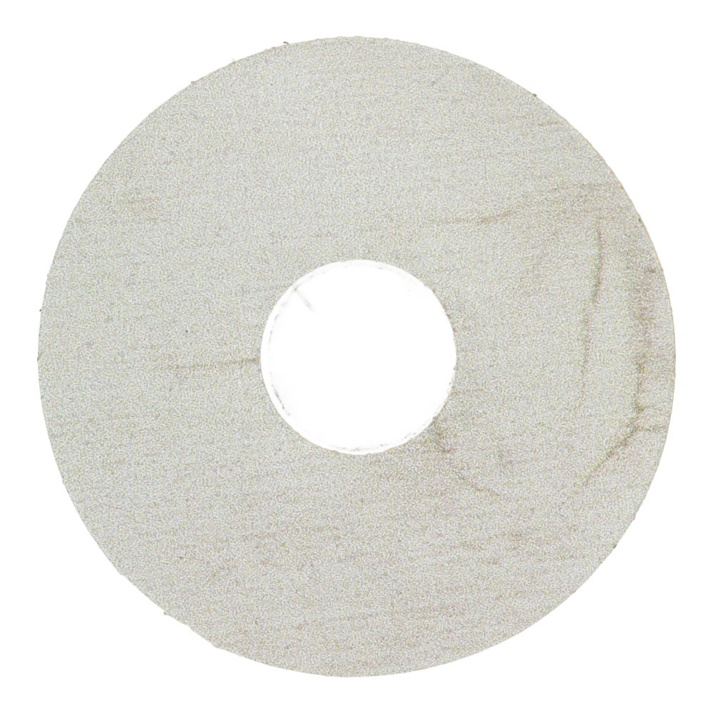 Rozet 17mm Geloogd Grenen Sneeuw (10 st.) 24149