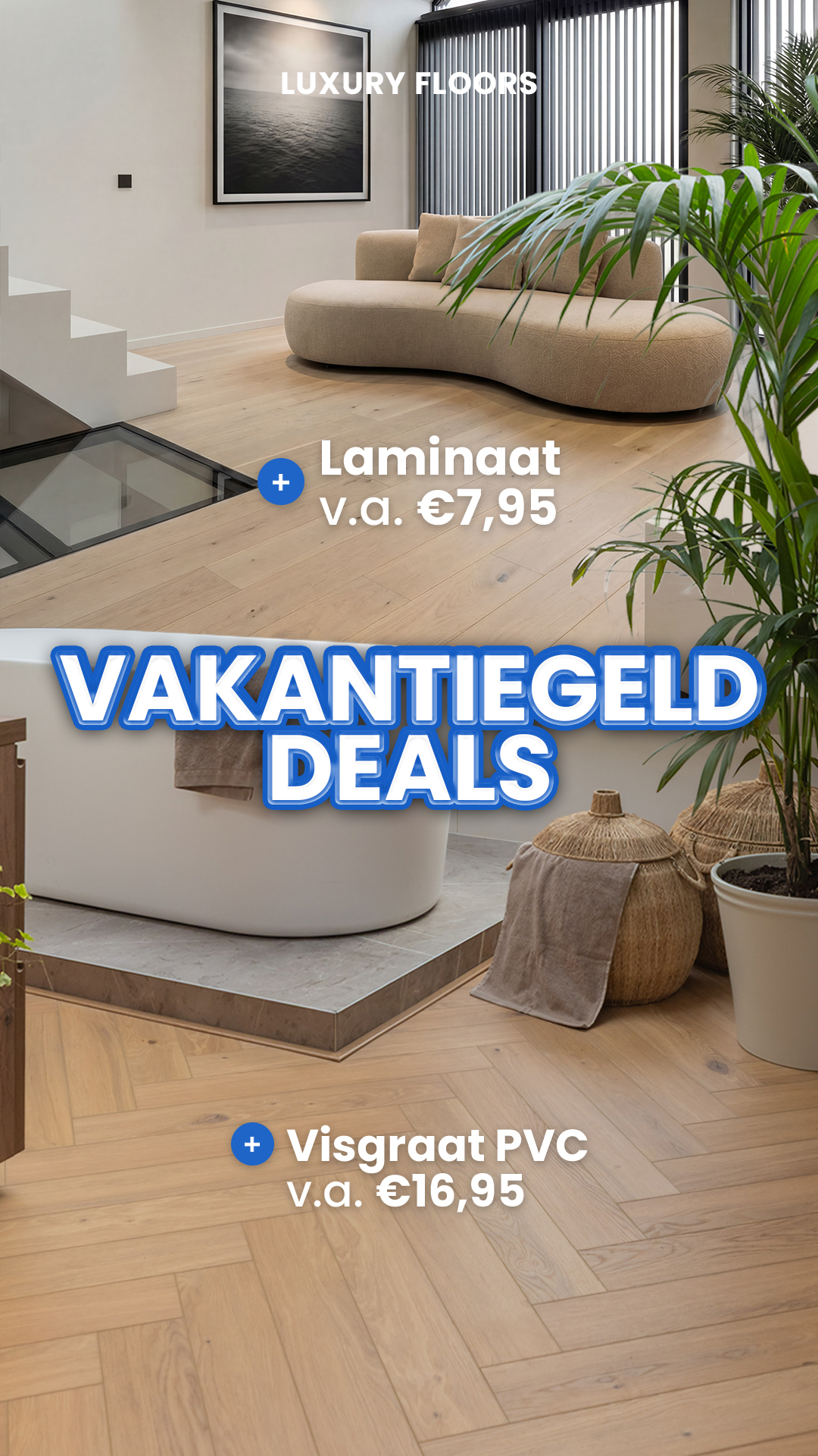 vloerlijst, laminaat, houten vloer, woonkamer, plafondplant