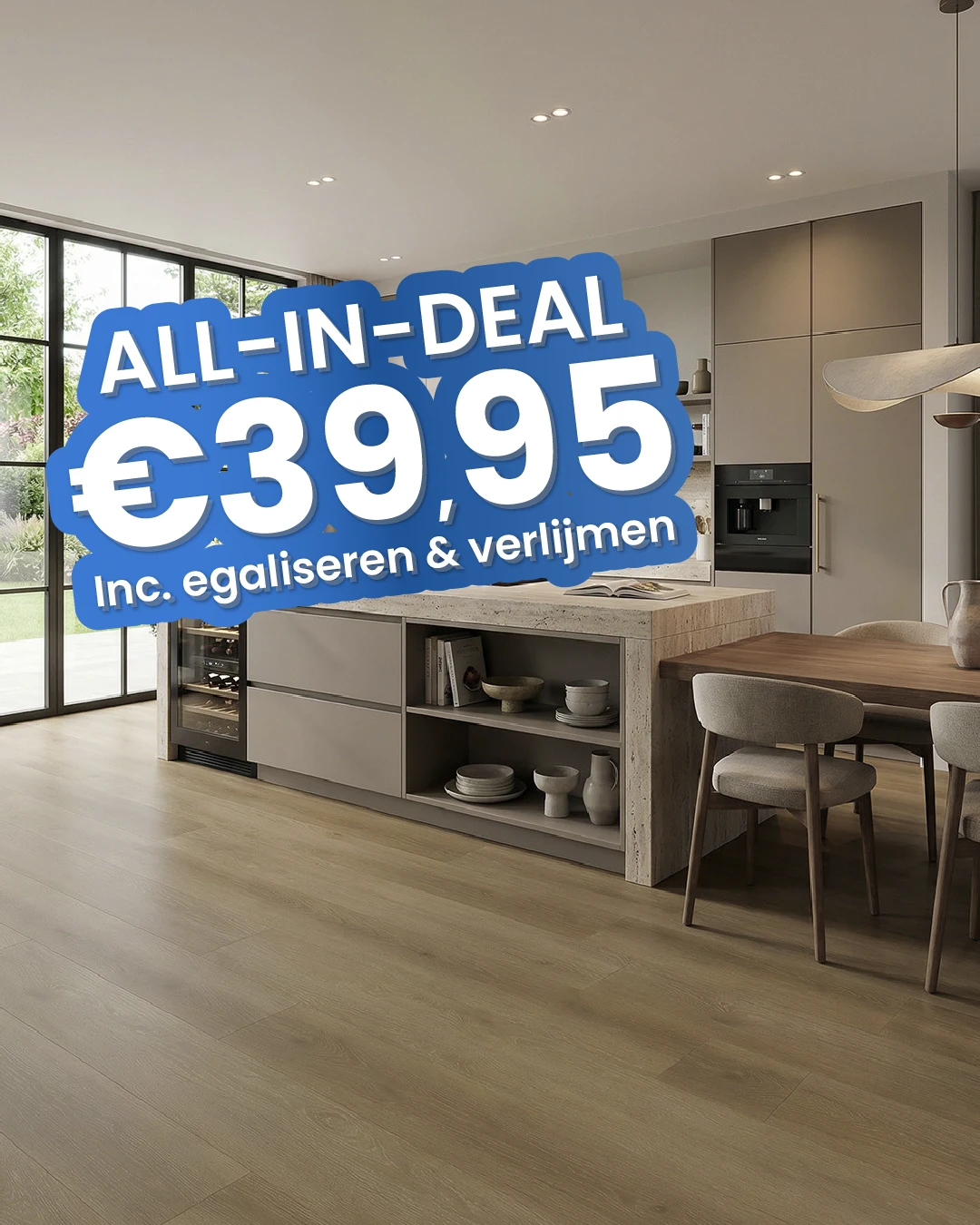 Luxury Floors Plank XL Adelaide Oak 4183E Plak PVC