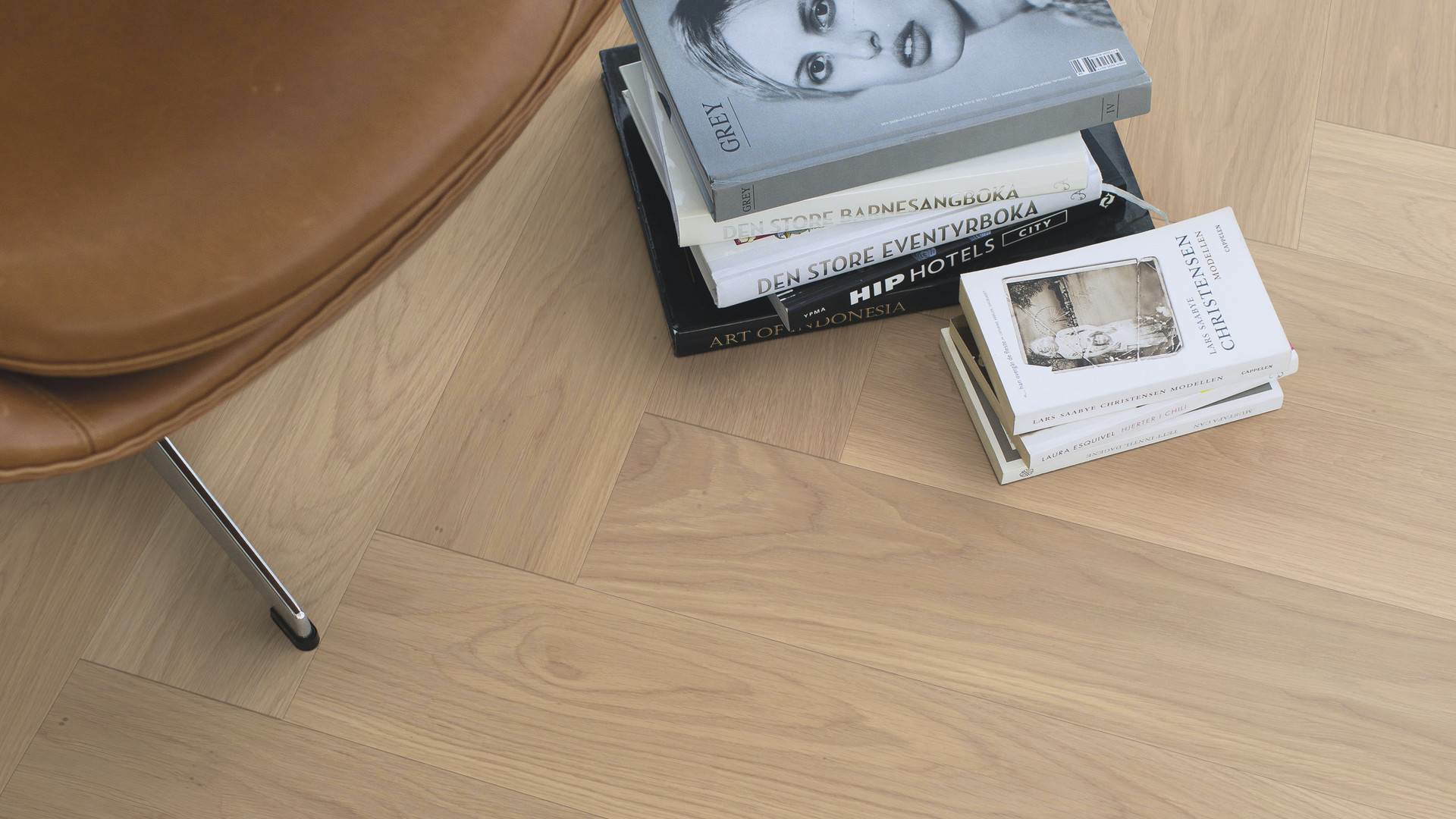 Boen Visgraat Eik Adagio Wit LN Geborsteld 