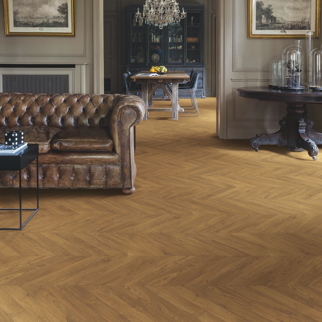 Quick-Step Impressive Patterns IPA4162 Eik Visgraat Bruin