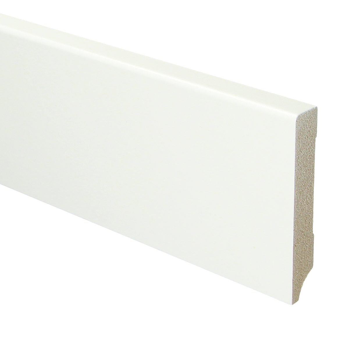 MDF Moderne Plint 90x15 RAL 9016 Verkeerswit 15952