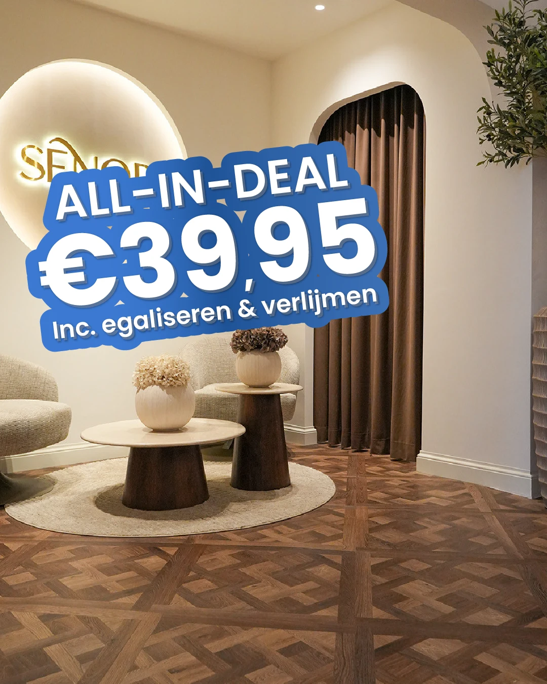 Luxury Floors Versailles Bruin Gerookt Eik 4189E