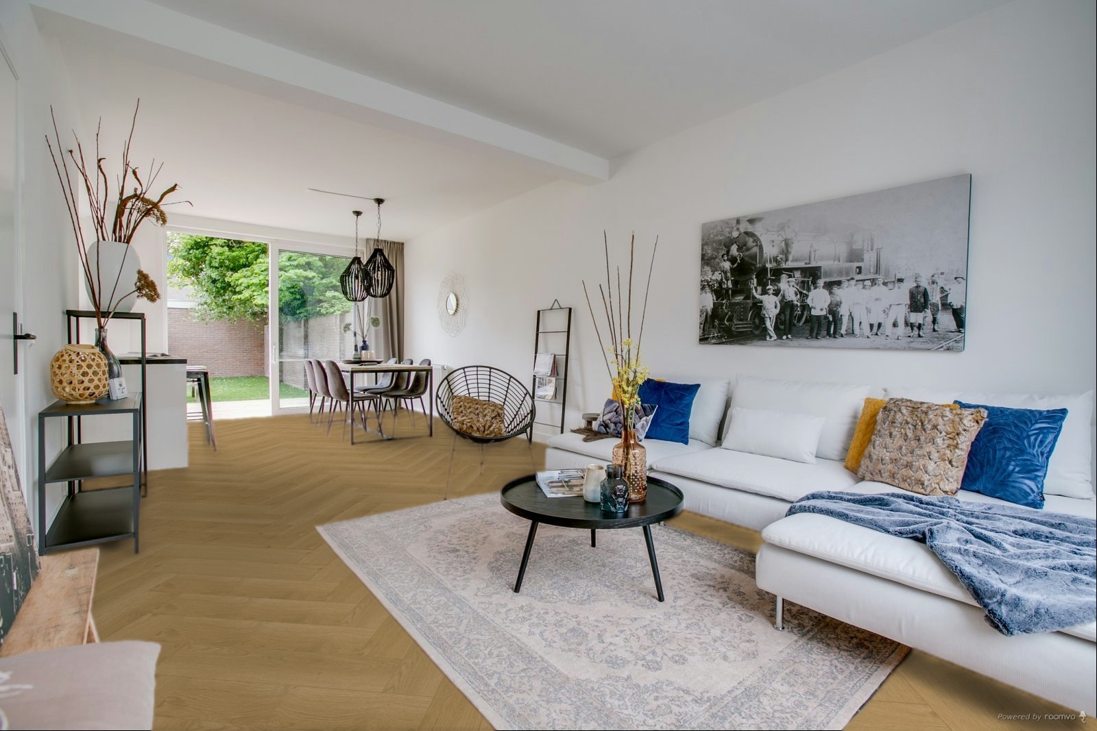 Woondecoratie, Woonkamer, Tafel, Salontafel, Vloerkleed