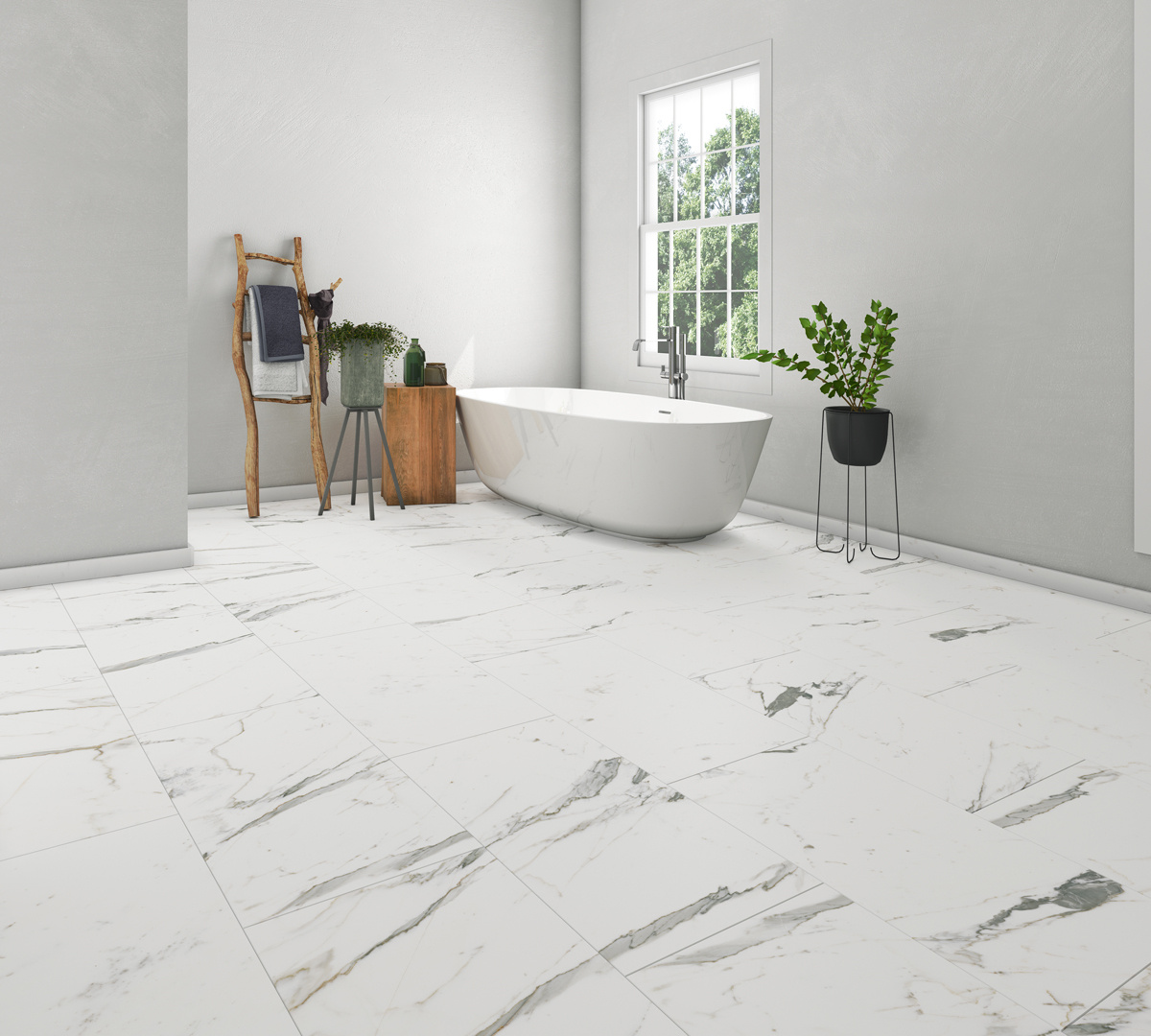 Classen Visio Grande White Marble 57203